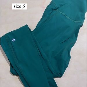 Lululemon green leggings